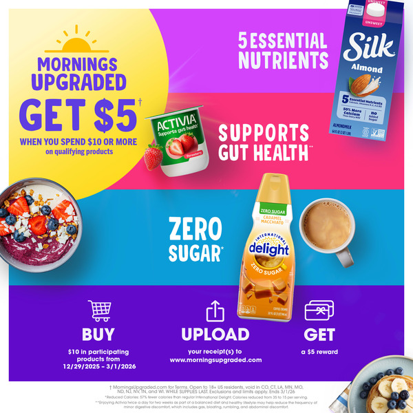 Silk Soy Milk, Organic Unsweet, Shelf Stable, Dairy Free, Lactose Free, Vegan Milk with 8g Protein per Serving, 32 FL OZ Quart - Image 2