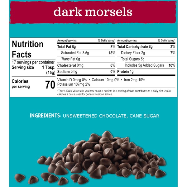 Enjoy Life Foods Gluten Free, Allergy Friendly Dark Chocolate Morsels - Image 2