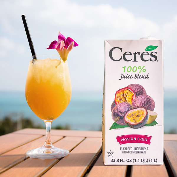 Ceres Passion Fruit Juice, 100% Fruit Juice Blend - Image 4