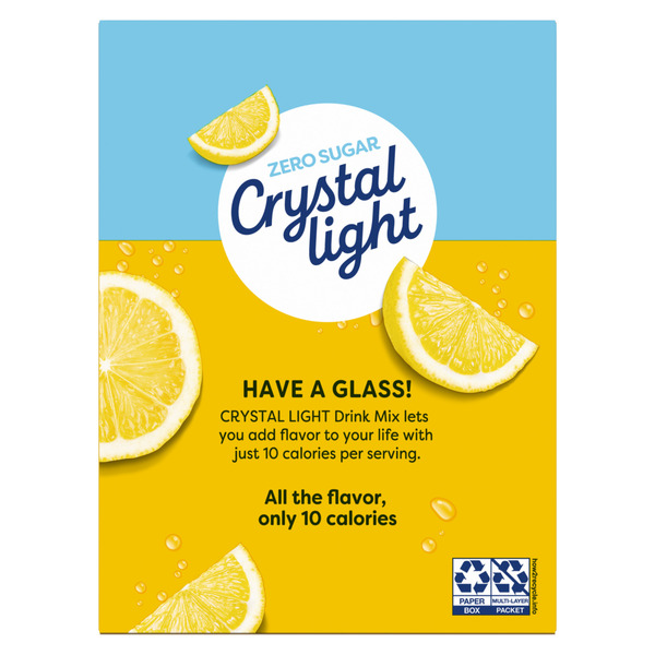 Crystal Light Lemonade Naturally Flavored Powdered Drink Mix - Image 2