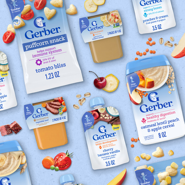 Gerber Vegetable Chicken Nutritious Dinner 2nd Foods - Image 9