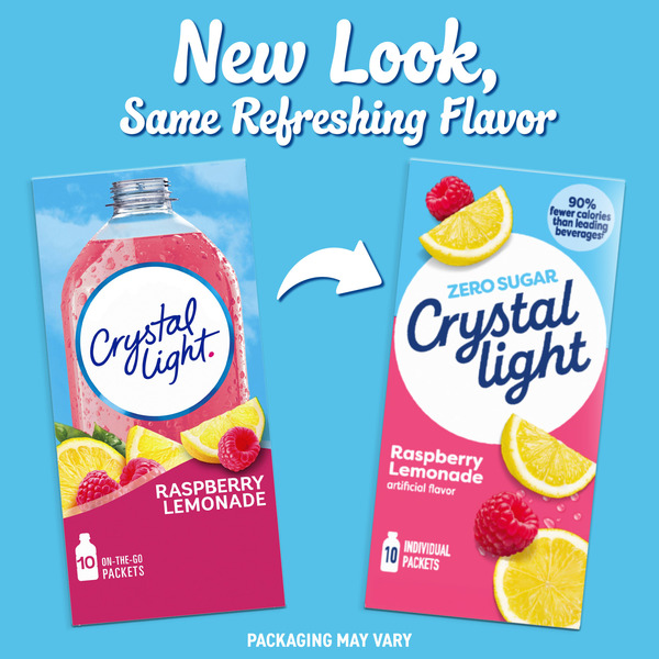 Crystal Light Raspberry Lemonade Powdered Drink Mix - Image 2