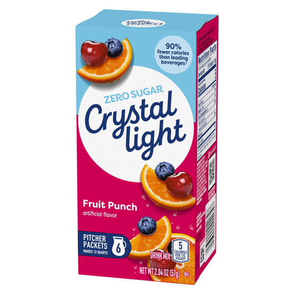 Crystal Light Fruit Punch Artificially Flavored Powdered Drink Mix - Image 5