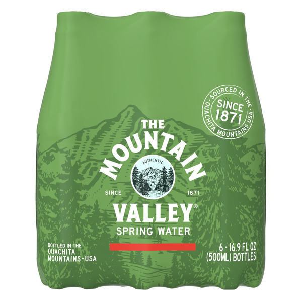 MOUNTAIN VALLEY Still Spring Water Bottles, 0.5 Liter, 6 Pack - Image 4