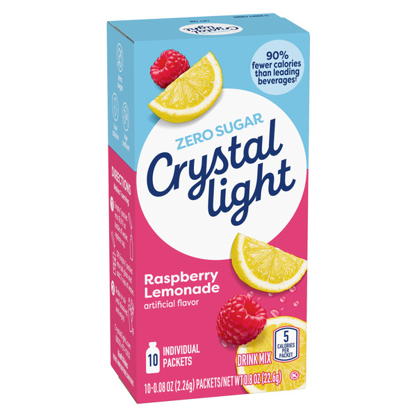 Crystal Light Raspberry Lemonade Powdered Drink Mix - Image 4