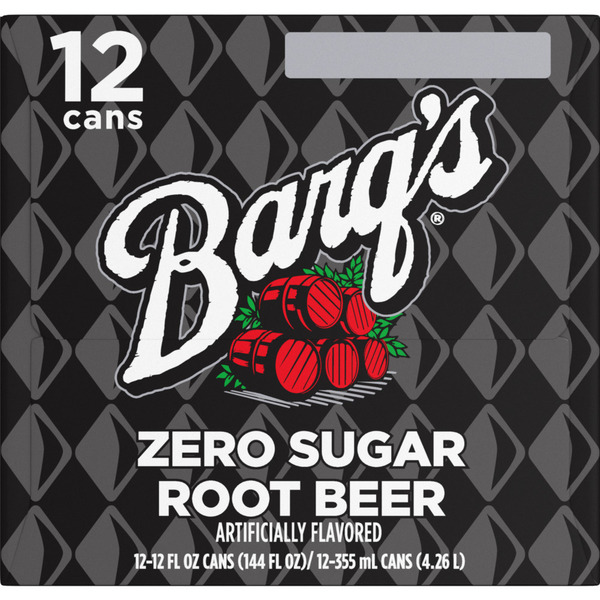 Barq's Zero Sugar Root Beer Soda Soft Drink - Image 2
