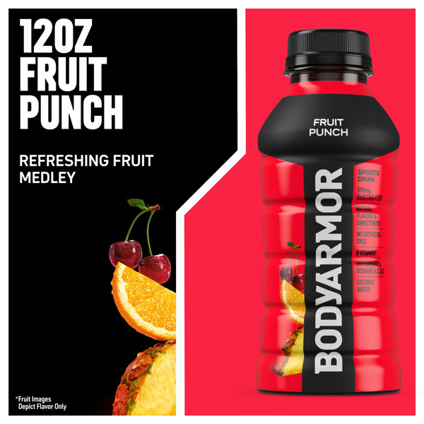 BODYARMOR Fruit Punch Sports Drink Bottles - Image 3