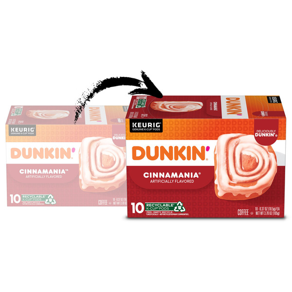 Dunkin' Dunkin’ Cinnamania Coffee, 10 K-Cup Pods for Keurig Coffee Makers - Image 3