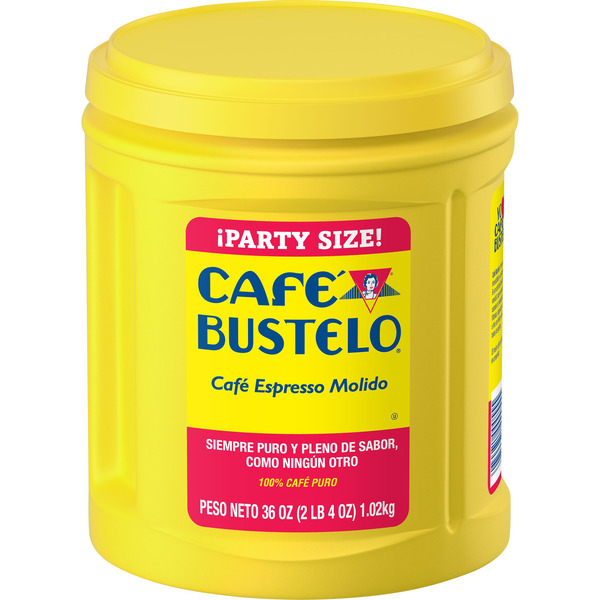 Café Bustelo Espresso Ground Coffee, Dark Roast, 36-Ounce Canister - Image 2