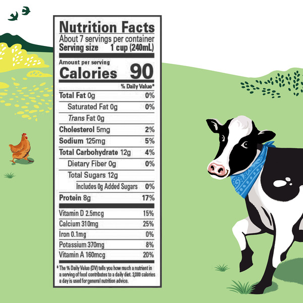 Organic Valley® Grassmilk® Organic Skim Milk - Image 6