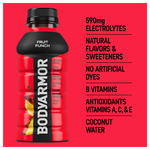 BODYARMOR Fruit Punch Sports Drink Bottles - Image 2
