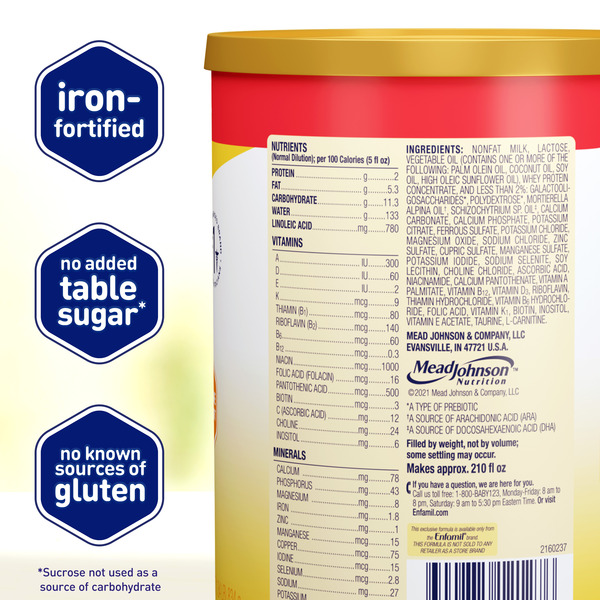 EnfamilĀ® Infant Formula, Milk-based Baby Formula with Iron, Powder Can - Image 4