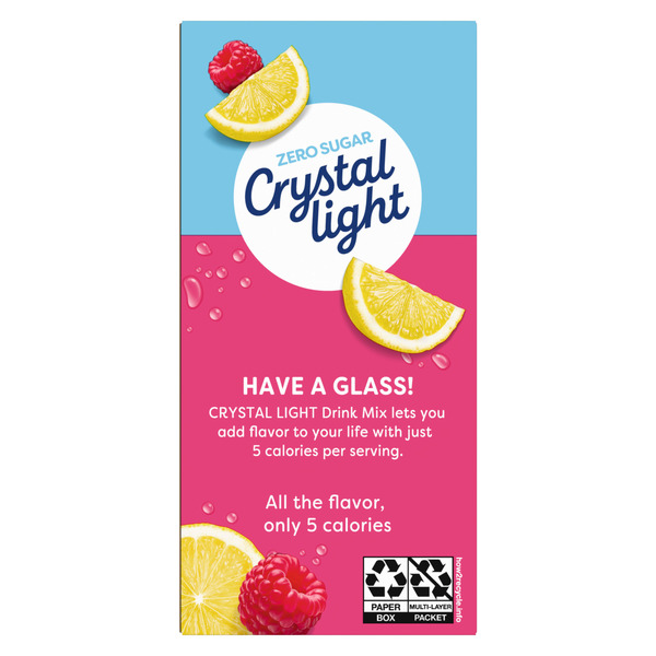 Crystal Light Raspberry Lemonade Powdered Drink Mix - Image 3