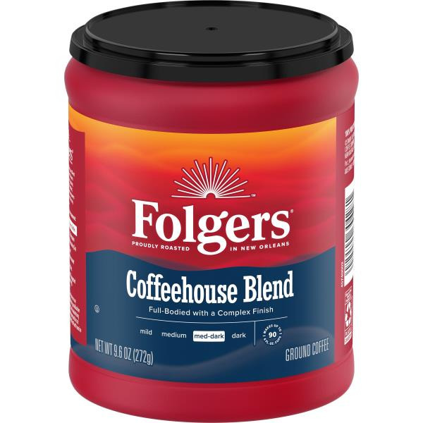Folgers Coffee, Ground, Medium-Dark, Coffeehouse Blend