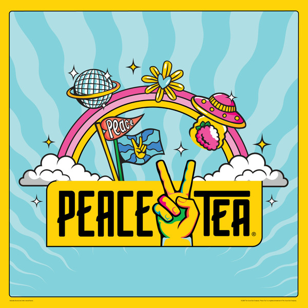 Peace Tea Razzleberry Iced Tea Cans - Image 2