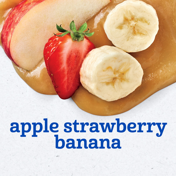 Gerber Stage 2 Baby Food Apple Strawberry Banana Puree Tubs Baby Puree - Image 2