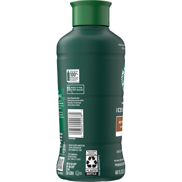 Starbucks Unsweetened Medium Roast Black Iced Coffee - Image 2