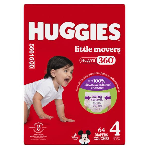 Huggies Disney Baby Size 4 Diapers (22-37 lbs (10-17 kg))