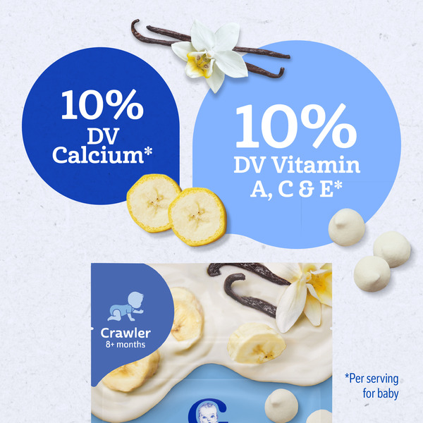 Gerber Stage 3 Baby Food Snacks Banana Vanilla Yogurt Melts Baby Led Feeding - Image 5