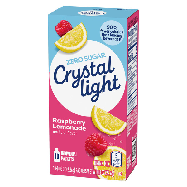 Crystal Light Raspberry Lemonade Powdered Drink Mix - Image 5