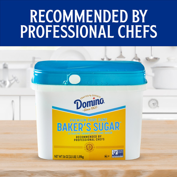 Domino Pure Cane Ultrafine Granulated Baker's Sugar™ Tub - Image 2