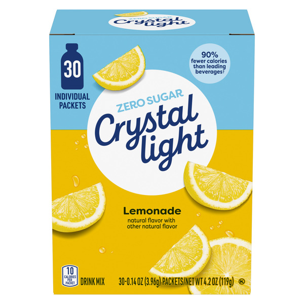 Crystal Light Lemonade Naturally Flavored Powdered Drink Mix