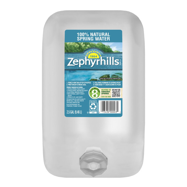 ZEPHYRHILLS Natural Florida Spring Water