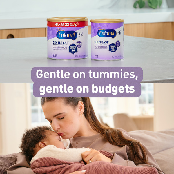 EnfamilĀ® Gentlease Baby Formula, Reduces Fussiness, Crying and Gas, Powder Can - Image 3