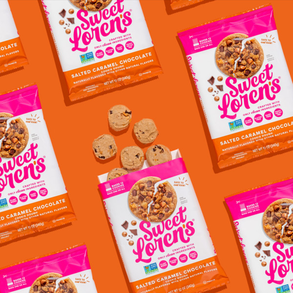 Sweet Loren's Salted Caramel Cookie Dough, Gluten Free & Vegan - Image 3