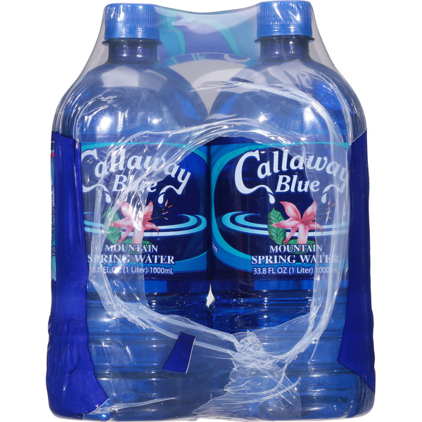 Callaway Blue Spring Water, Premium, 6 Pack - Image 4