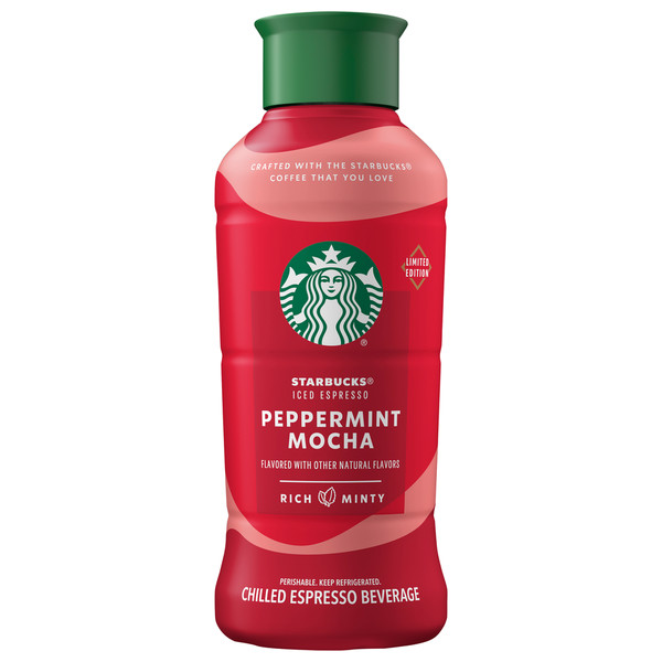 Starbucks Peppermint Mocha Chilled Espresso Beverage