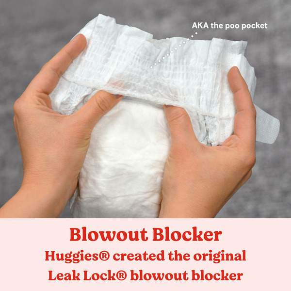 Huggies Little Movers Baby Diapers, Size 6 (35+ lbs) - Image 6