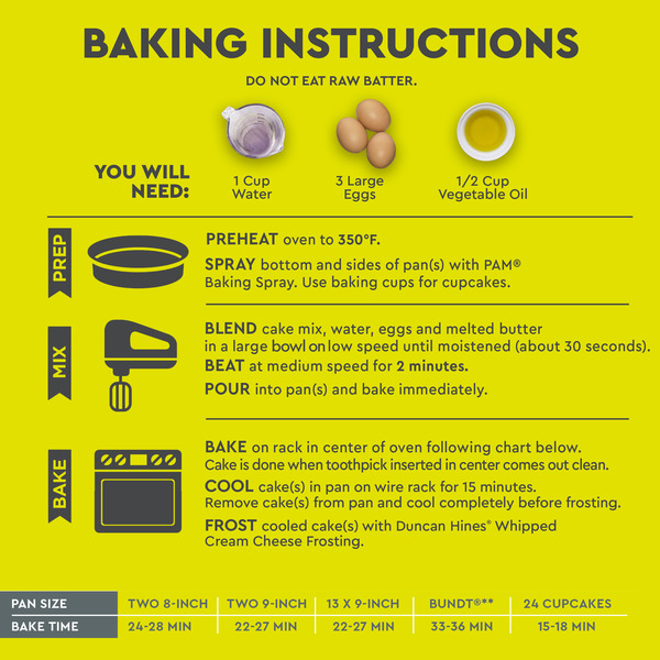 Duncan Hines Signature Perfectly Moist Pineapple Supreme Cake Mix - Image 5