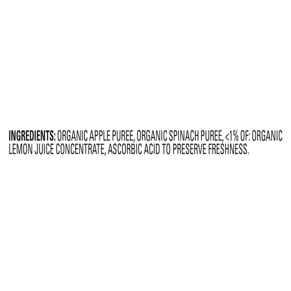 Happy Baby Organics Organics Clearly Crafted Stage 2 Apples & Spinach Jar 4 oz UNIT - Image 8
