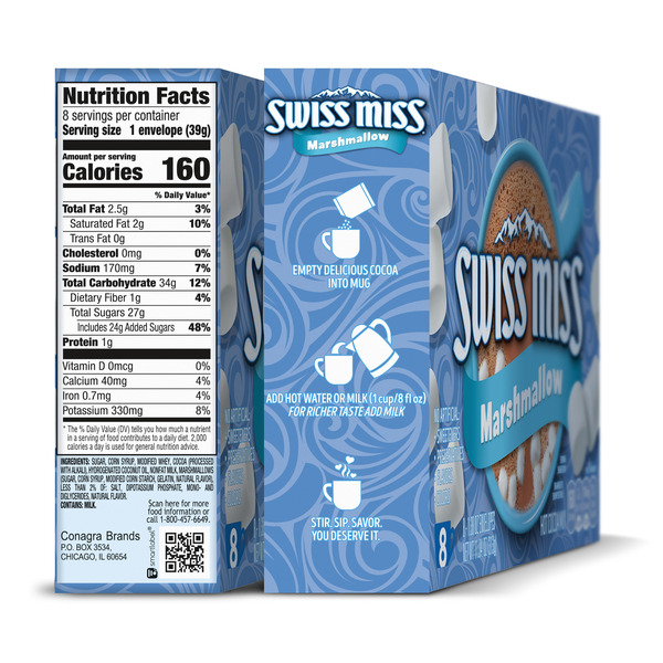 Swiss Miss Chocolate Hot Cocoa Mix With Marshmallows - Image 6