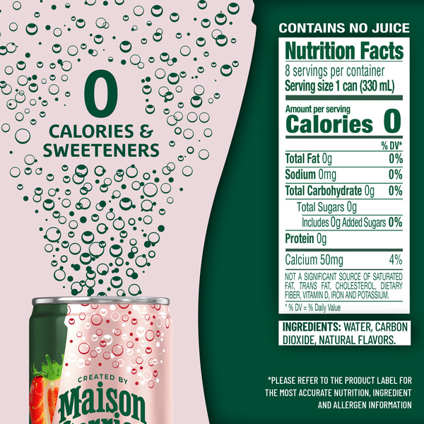 Maison Perrier Forever Strawberry Flavored Sparkling Water - Image 6