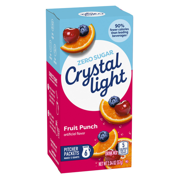 Crystal Light Fruit Punch Artificially Flavored Powdered Drink Mix - Image 4