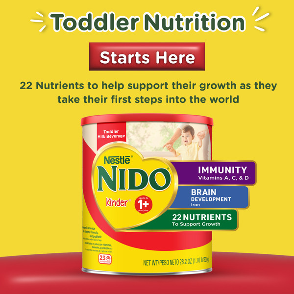 Nestlé Nido Kinder Toddler Milk Beverage Powder Mix - Image 2