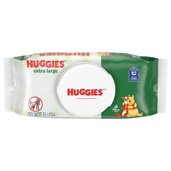 Huggies Fragrance Free Extra Large Wipes