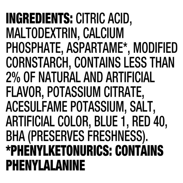 Crystal Light Fruit Punch Artificially Flavored Powdered Drink Mix - Image 7