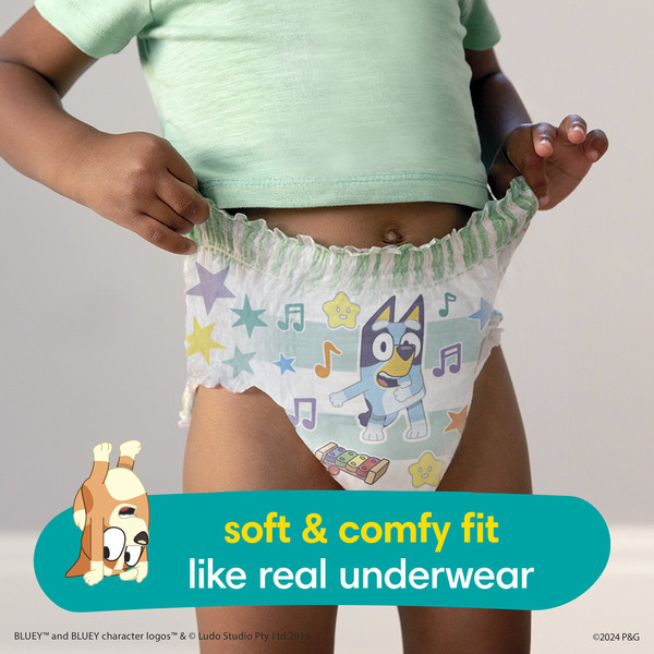 Pampers Easy Ups Training Underwear Boys Size 5 3T4T - Image 2