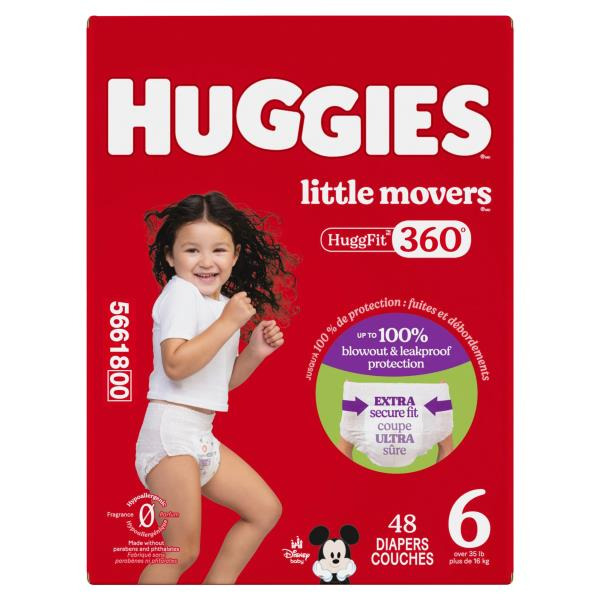 Huggies Disney Baby Size 6 Diapers (35+ lbs (16+ kg))
