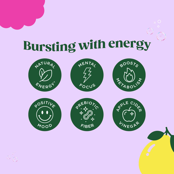 Bloom Sparkling Energy Bloom Sparkling Energy, Carbonated, Raspberry Lemon - Image 4