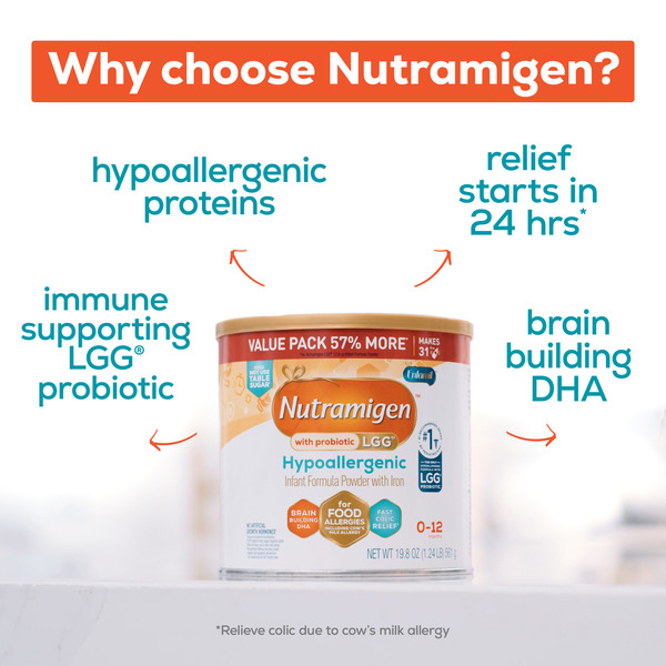 EnfamilĀ® Nutramigen Baby Formula, Hypoallergenic & Lactose Free, Powder Can - Image 4