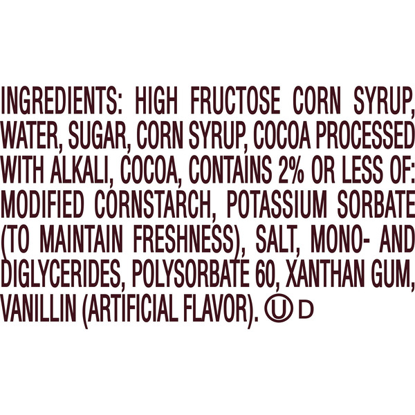 Hershey's Sundae Dream Double Chocolate Syrup Bottle, 15 oz - Image 3