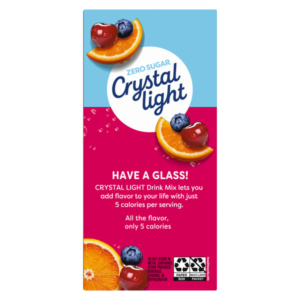 Crystal Light Fruit Punch Artificially Flavored Powdered Drink Mix - Image 3