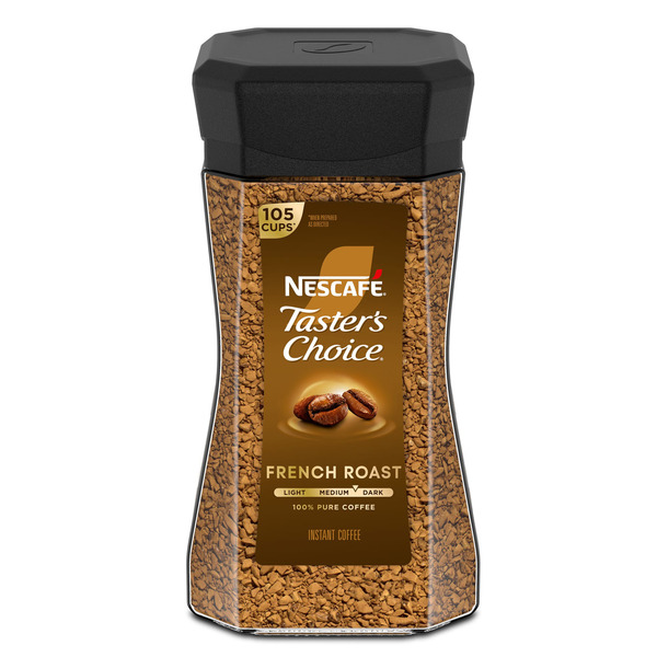 NESCAFE Taster's Choice French Medium-Dark Roast Instant Coffee