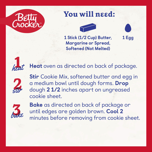 Betty Crocker Chocolate Chip Cookie Mix - Image 4