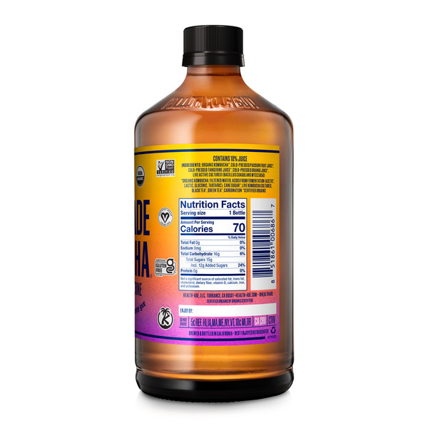 Health-Ade Kombucha, Passion Fruit-Tangerine - Image 3
