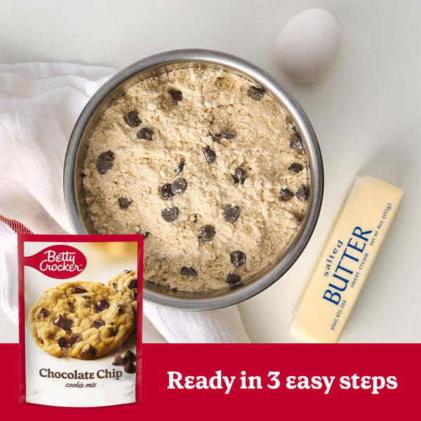 Betty Crocker Chocolate Chip Cookie Mix - Image 2